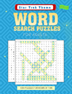 Star Trek Word Search Front Cover