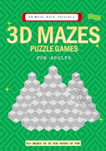 3D maze printable example - hard