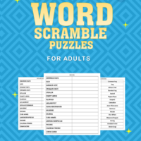 Word Scramble Puzzle Book 2