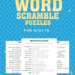 Word Scramble Puzzle Book 3