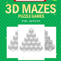 3D maze printable example - medium