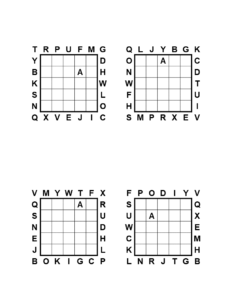 ABC Path Puzzles example